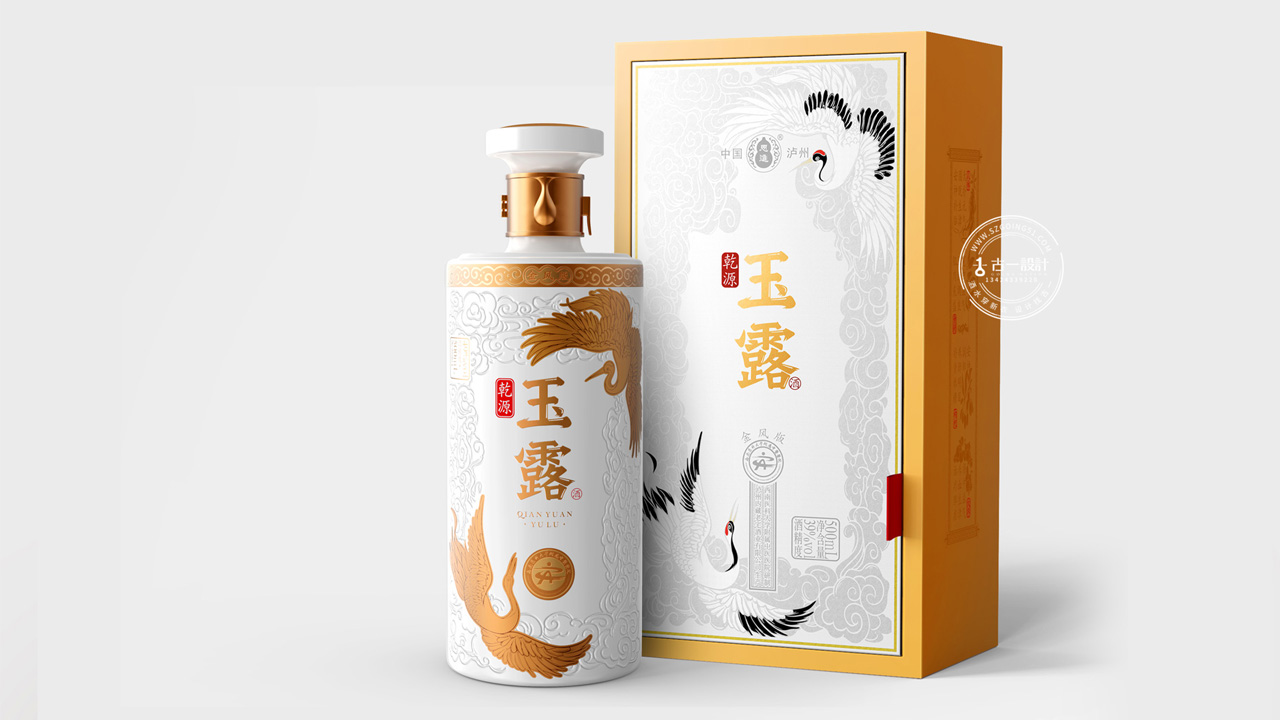 中国风白酒包装设计,古一设计,深圳包装设计公司