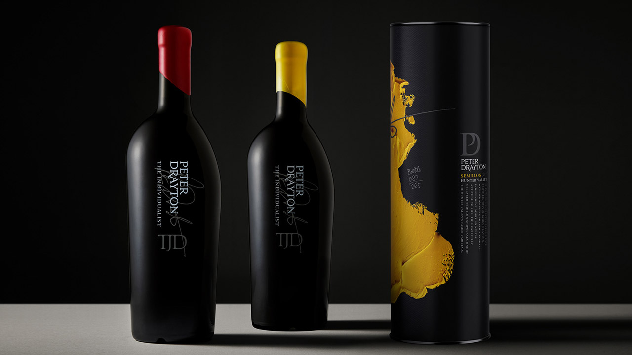 葡萄酒瓶型设计，古一设计，红酒包装设计
